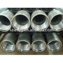 ASTM A53 tubo de acero sin costura galvanizado con rosca y acoplamiento